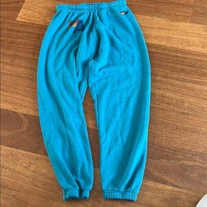 Aviator Nation Blue Sweatpants Relaxed Fit Joggers
